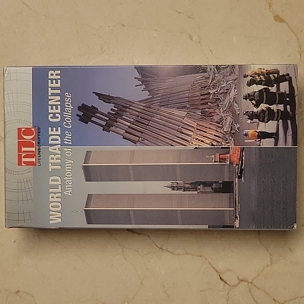 TLC World Trade Center Anatomy of the Collapse VHS Tape